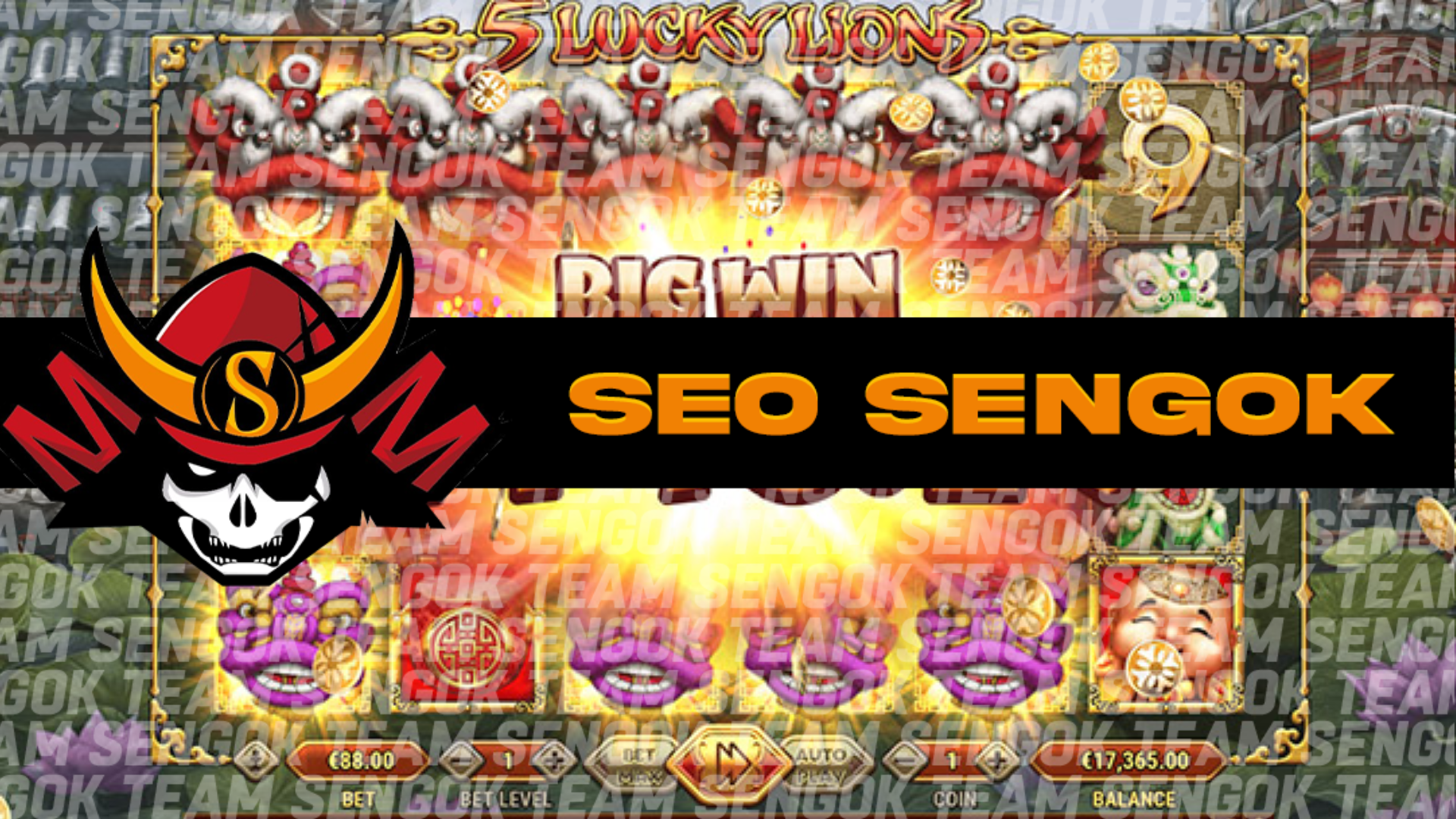 5 Lucky Lions Main Slot Serasa Festival Jackpot